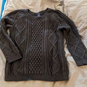 Gap special knit pattern sweater